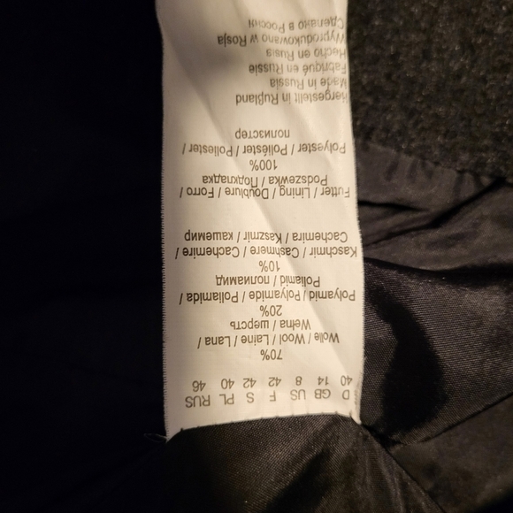 Olsen Wool And Cashmere Jacket Size 8 - Picture 7 of 12